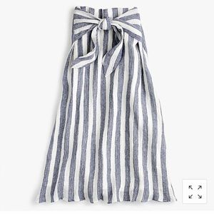 J.Crew Point Sur Tie Waist Skirt